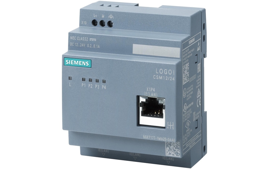 Siemens LOGO! 8 CSM12/24 communication