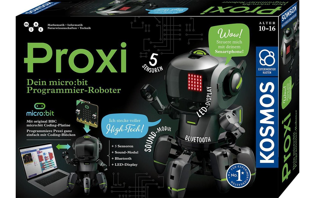 Kosmos Boîtes d’expérimentation Proxi – Programmier-Roboter