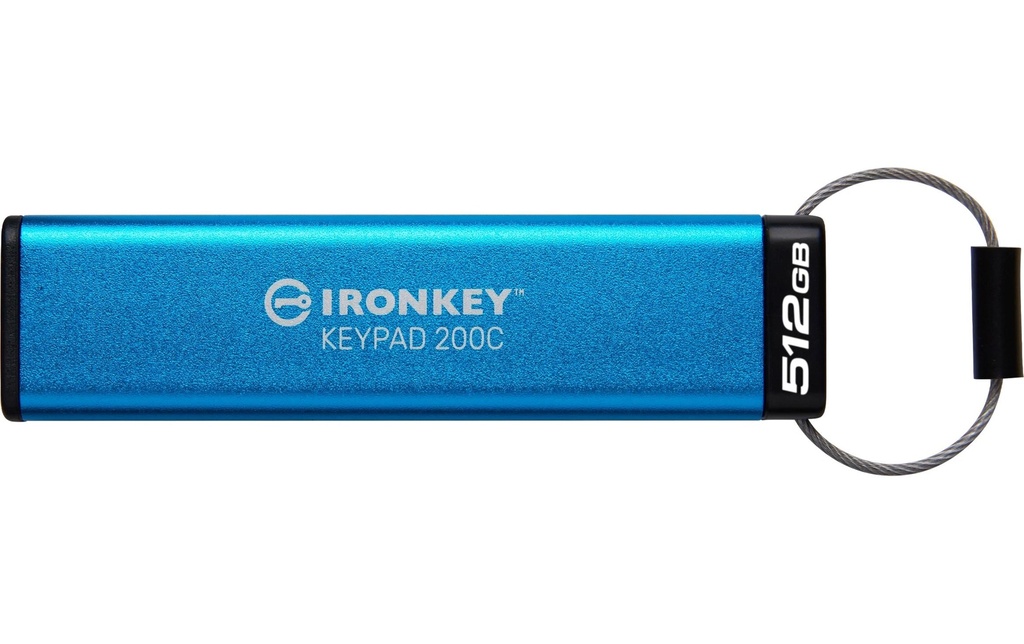 Kingston Clé USB IronKey Keypad 200C 512 GB