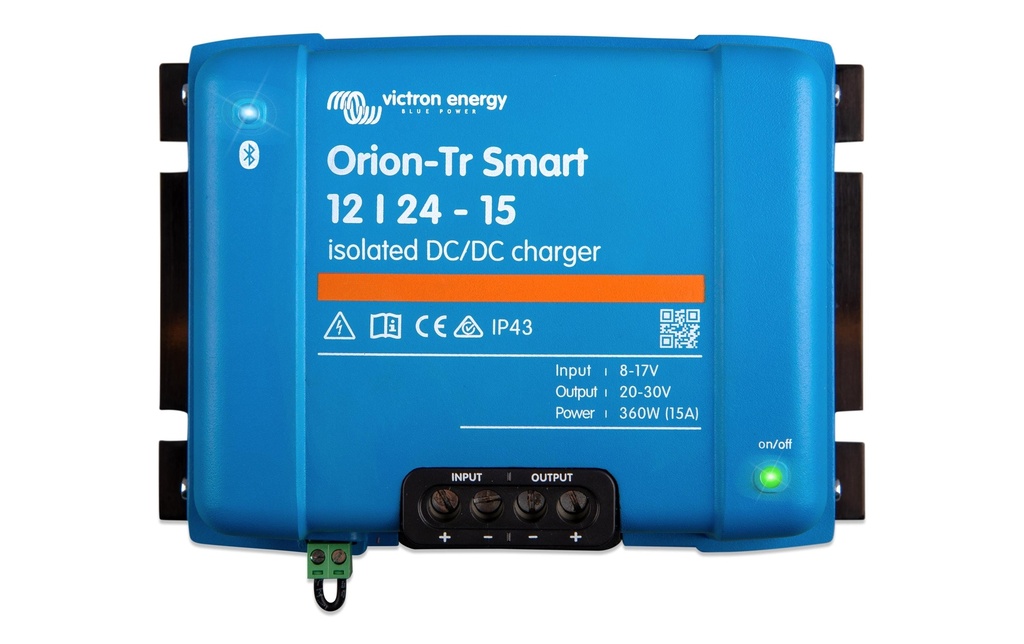 Victron Régulateur de charge Orion-Tr Smart 12-24 V 15A, 360 W