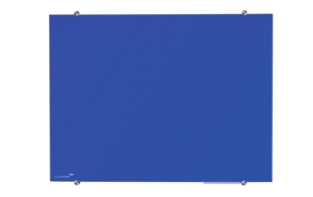Legamaster Tableau en verre magnétique Colour 90 cm x 120 cm, Bleu