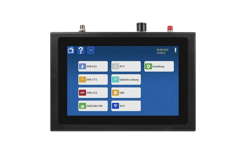 CE Appareil de mesure tactile Megasat HD 7 Combo V2