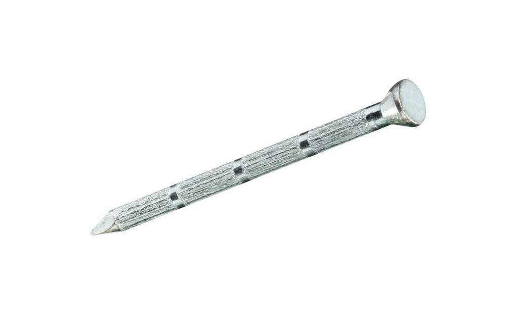 FTM Clous en acier striés, galvanisés 2,7 x 40 mm, 14 pièces