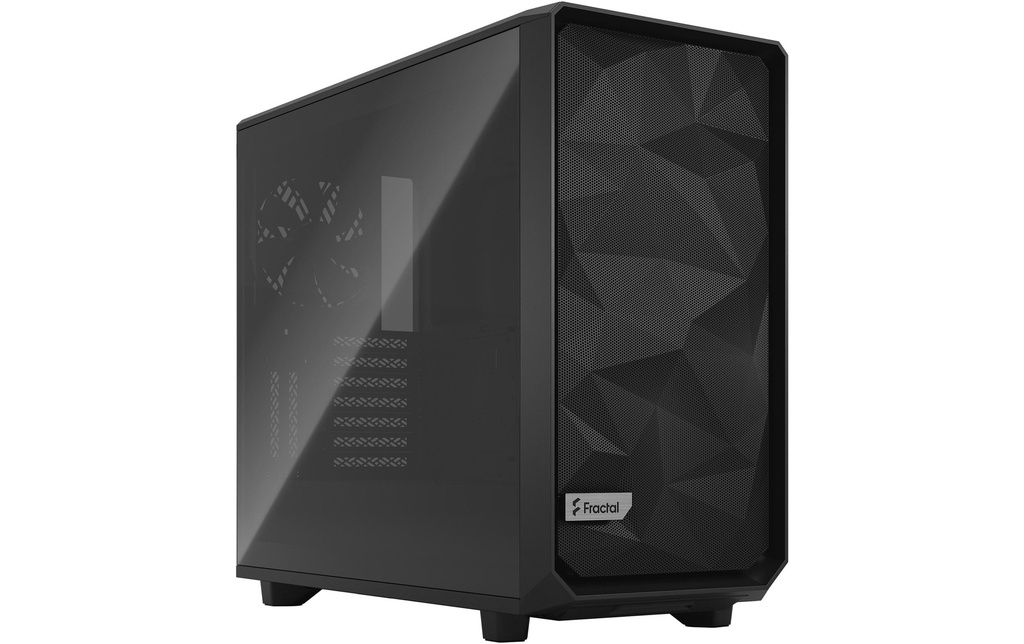 Fractal Design Boîtier d’ordinateur Meshify 2 TG Light Noir