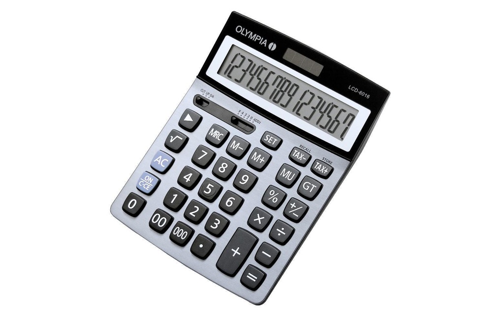Olympia Calculatrice LCD 6016