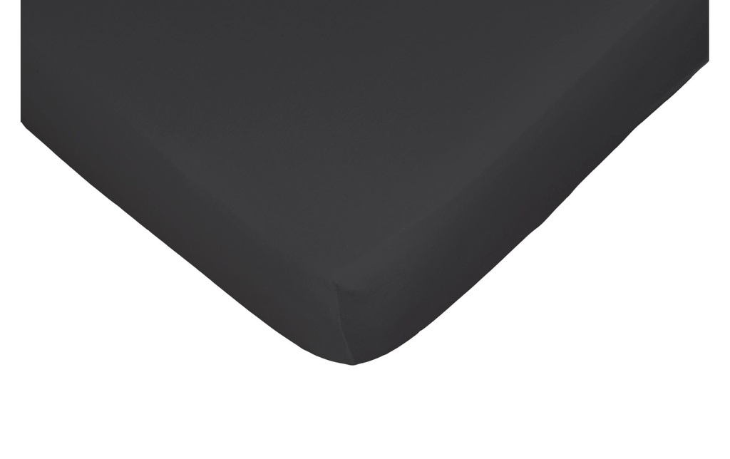 Nobilium Drap-housse Nela 180-200 x 200 cm, anthracite