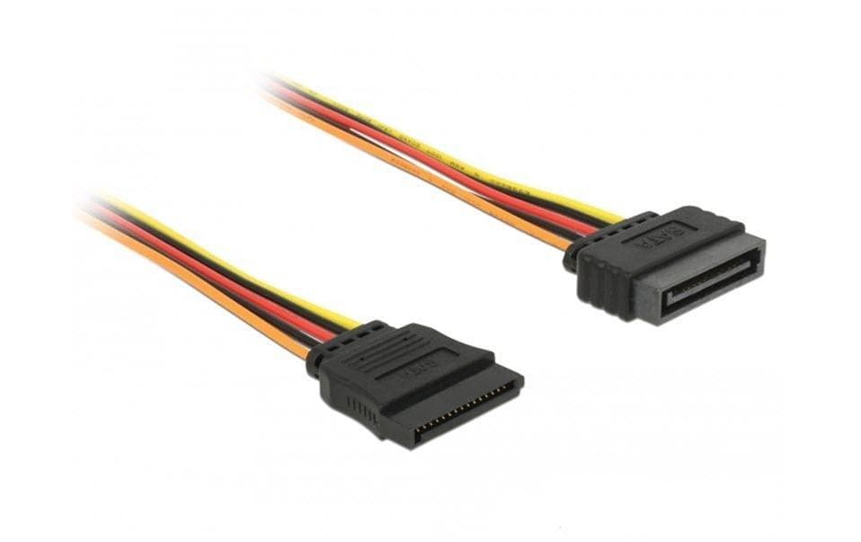 Delock Câble électrique de prolongation SATA 100 cm