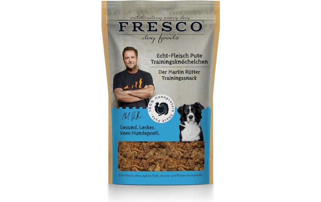 FRESCO Friandise Martin Rütter Chevilles d'entraînement Dinde, 150 g