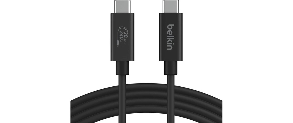 Belkin Câble chargeur USB USB4 USB-C - USB-C 2 m