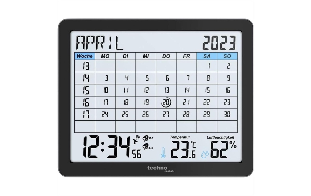 Technoline Réveil radio-piloté WT 2600