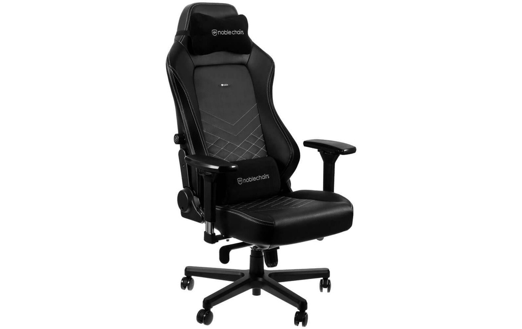 noblechairs Chaise de gaming HERO Noir/Blanc