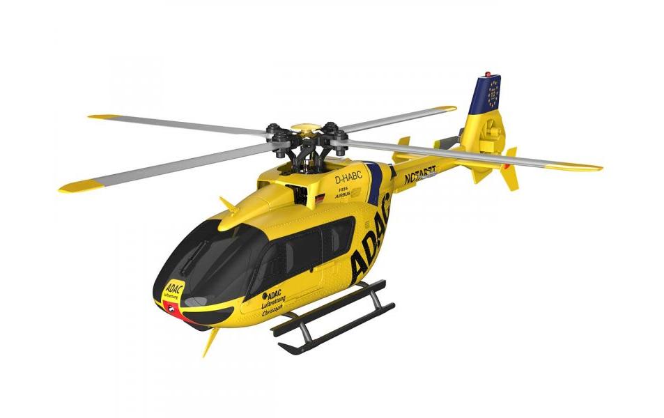 FliteZone Hélicoptère EC135 ADAC 4 canaux, 6G, RTF