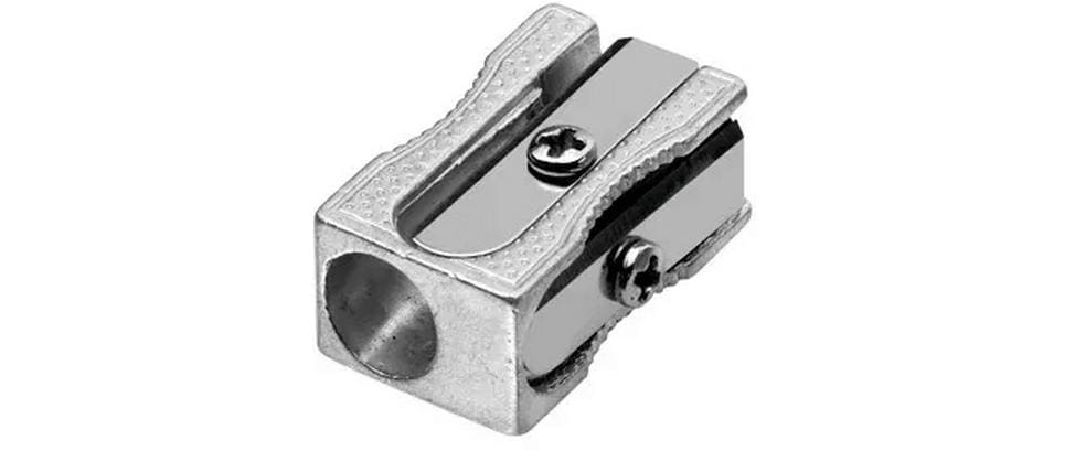 Westcott Taille-crayon simple en métal Aucun, Métal