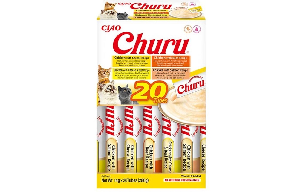 CIAO Churu Mégapack de poulet 20 x 14 g