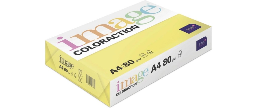 Image Papier pour photocopie Image Coloraction 80 g/m² A4, Jaune canari