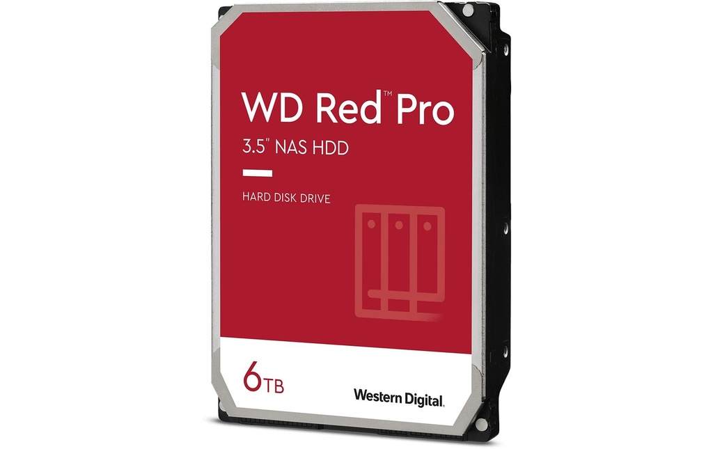 Western Digital Disque dur WD Red Pro 3.5 SATA 6 TB