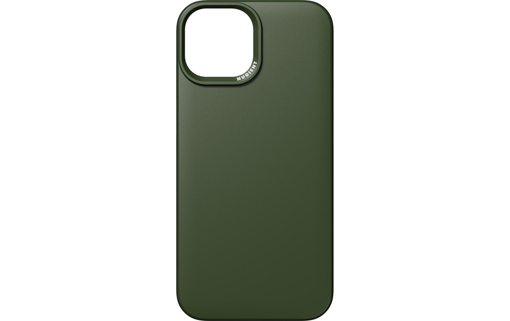Nudient Coque arrière Thin Case Magsafe iPhone 15 Pine Green