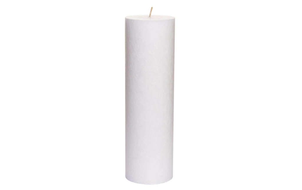 Herzog Kerzen AG Bougie pilier Kristallo Alto 20 cm Blanc