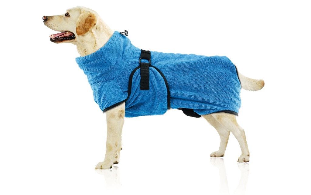 SwissPet Peignoir Wety, XL, 58 cm, bleu