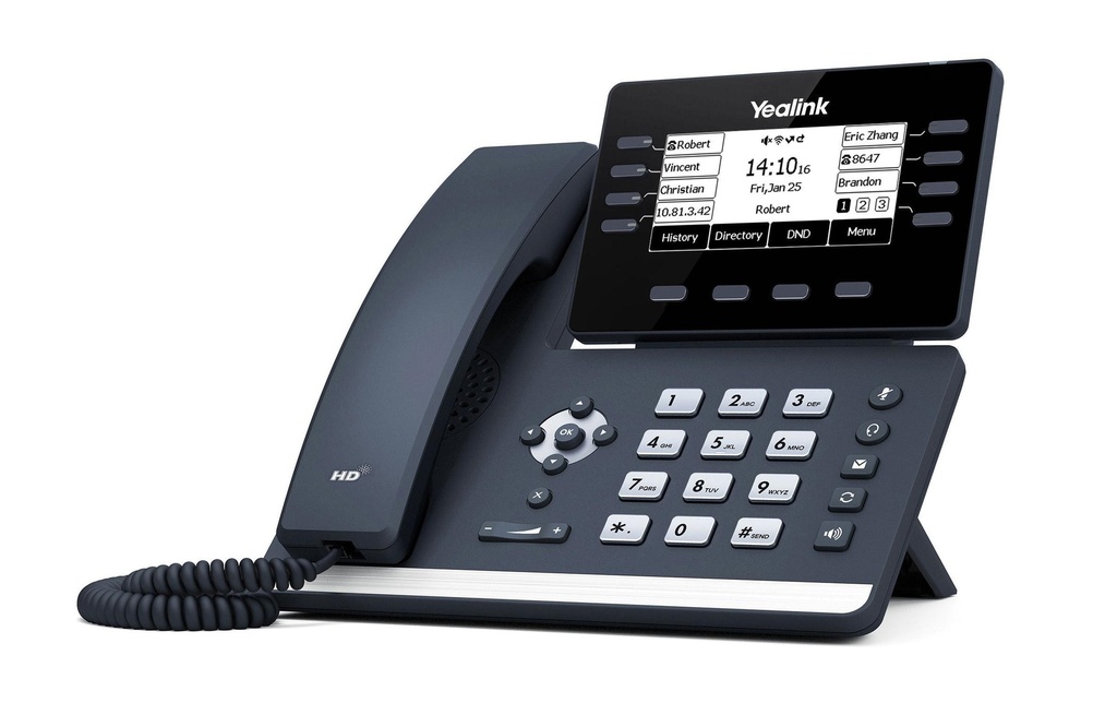 Yealink Téléphone de bureau SIP-T53 Noir