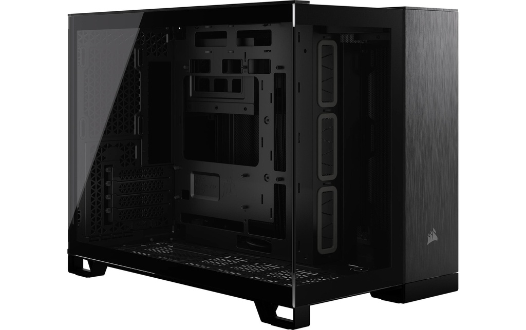 Corsair Boîtier d’ordinateur 2500X Noir/Obsidian Aluminium