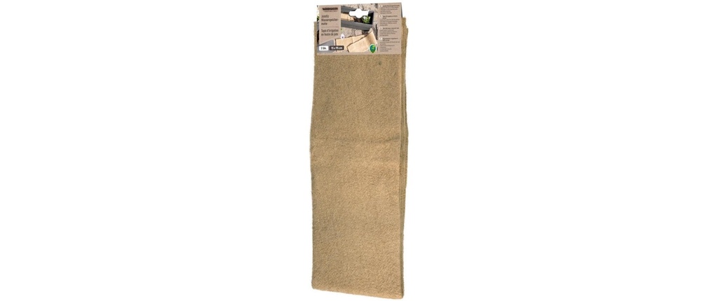 Windhager Tapis de rétention d'eau en feutre de jute 3 pièces