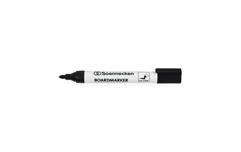 Soennecken Marqueur pour tableau blanc Noir