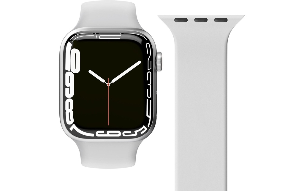 Vonmählen Solo Loop Apple Watch L 40/41/42 mm Light Gray