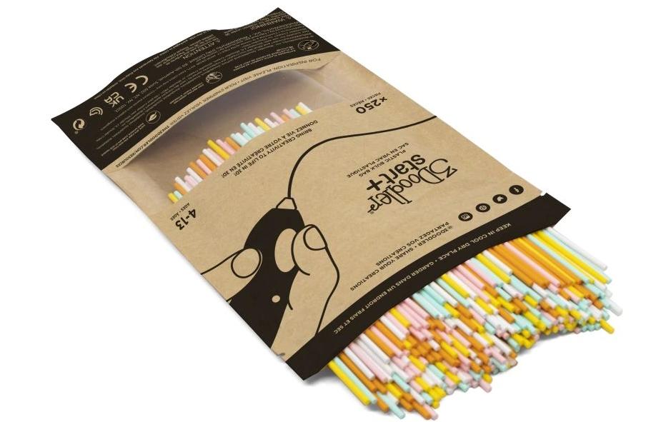 3Doodler Filament de stylo 3D Start+ Fire and Ice 250 pièces