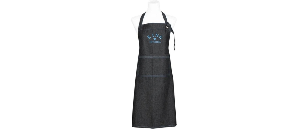 pad Tablier de cuisine Denim King of Grill king-black, 80 x 70 cm
