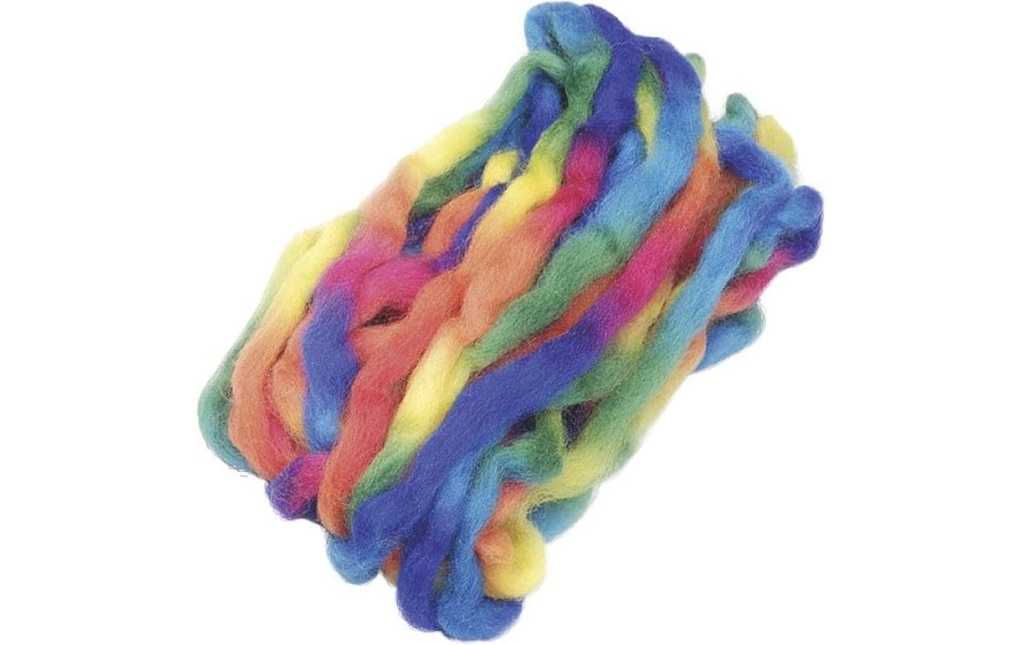 Heyda Laine de feutre Space 25 g, Arc-en-ciel