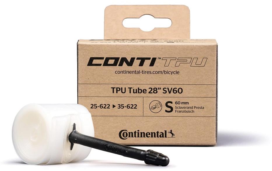 Continental Chambre à air de vélo TPU Sclaverand/Presta 28