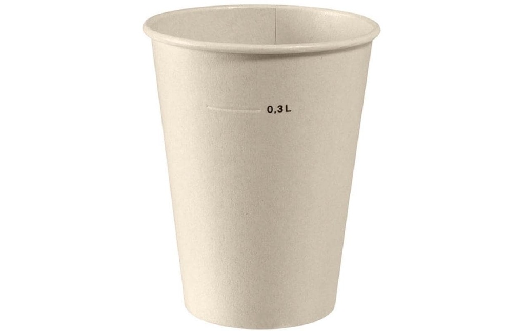 Duni Gobelets jetables Breeze 350 ml, 50 Pièce/s, Brun