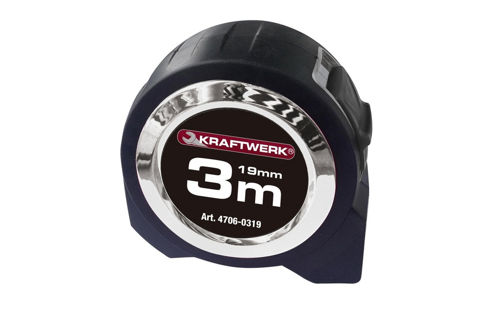 Kraftwerk Mètre ruban 3 m x 19 mm