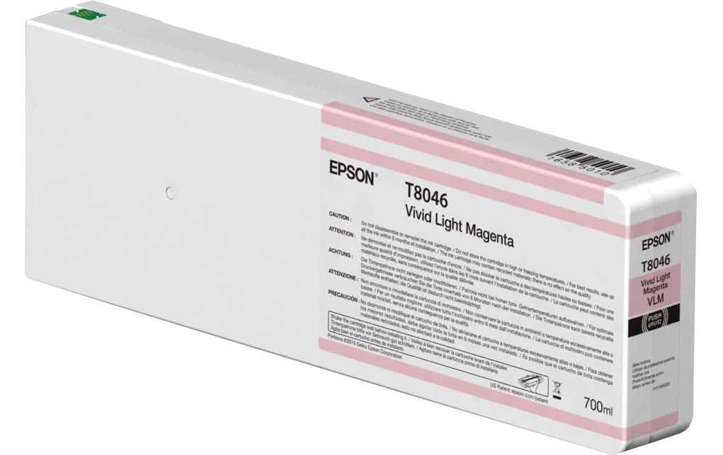 Epson Encre T804600 Vivid Light Magenta