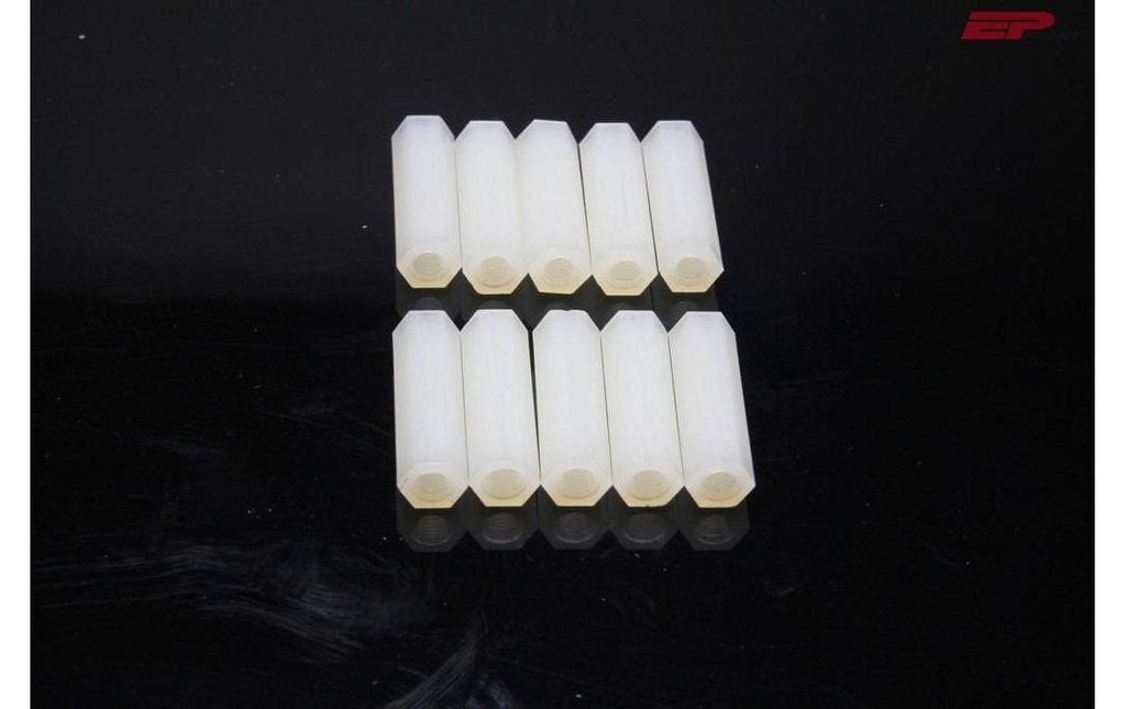 EP Entretoise M3 20 mm Nylon, 10 pcs.
