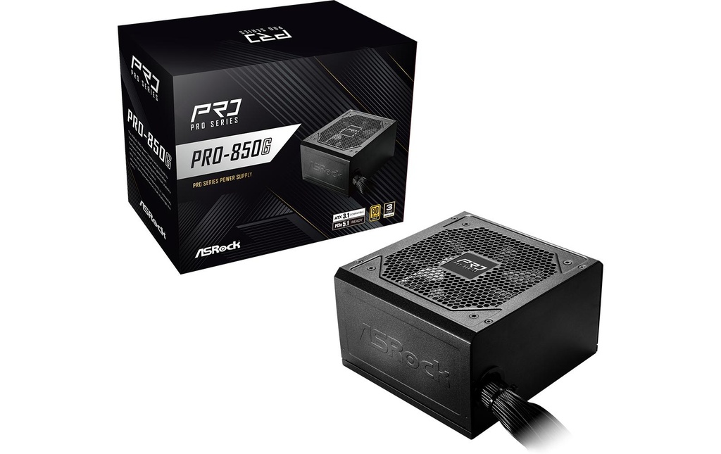 ASRock Bloc d’alimentation Pro Series PRO-850G 850 W