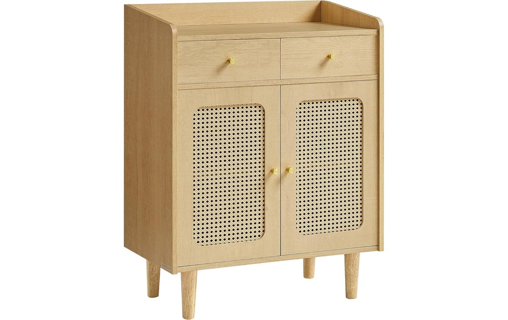 VASAGLE Commode avec tiroirs 70 x 90 cm, Brun