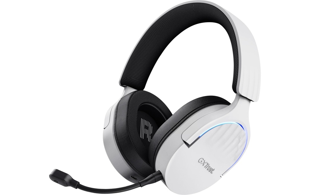 Trust Casque gaming GXT 491W FAYZO Noir/Blanc