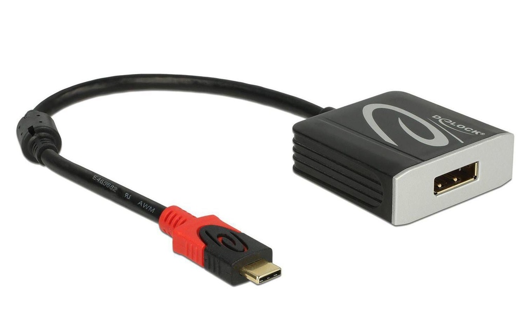 Delock Adaptateur 4K, 20 cm USB type C - DisplayPort