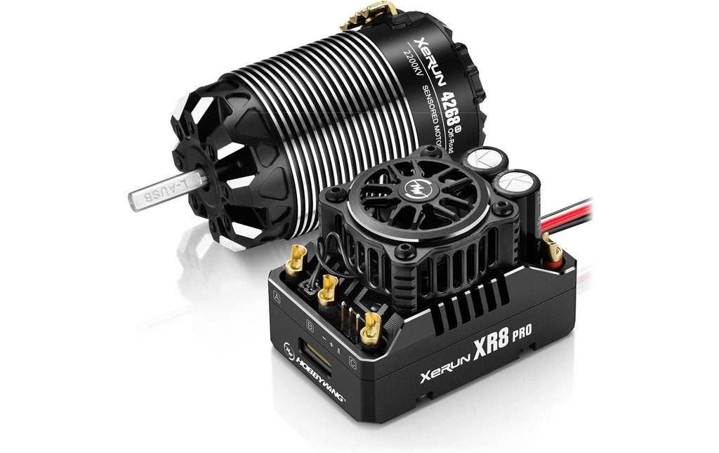 Hobbywing Kits d’entraînement sans brosse Xerun XR8 Pro G3 Combo 2200 kV
