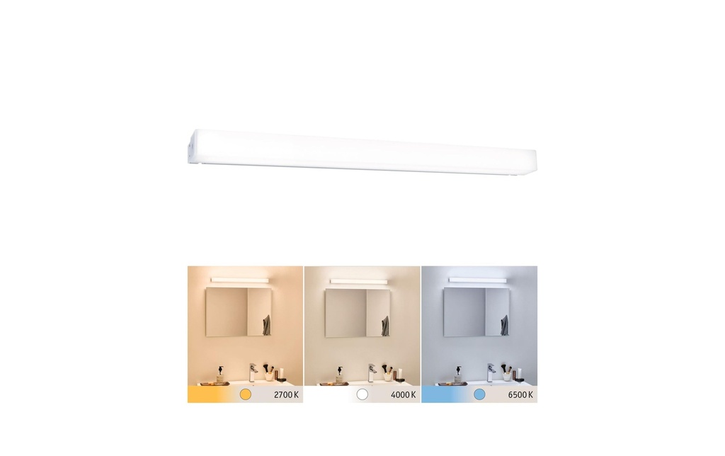 Paulmann Lampe de salle de bains LUNO 8 W, WhiteSwitch