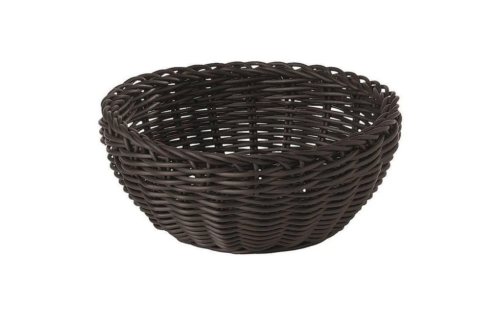 Paderno Corbeille à pain Ø 16 cm Noir