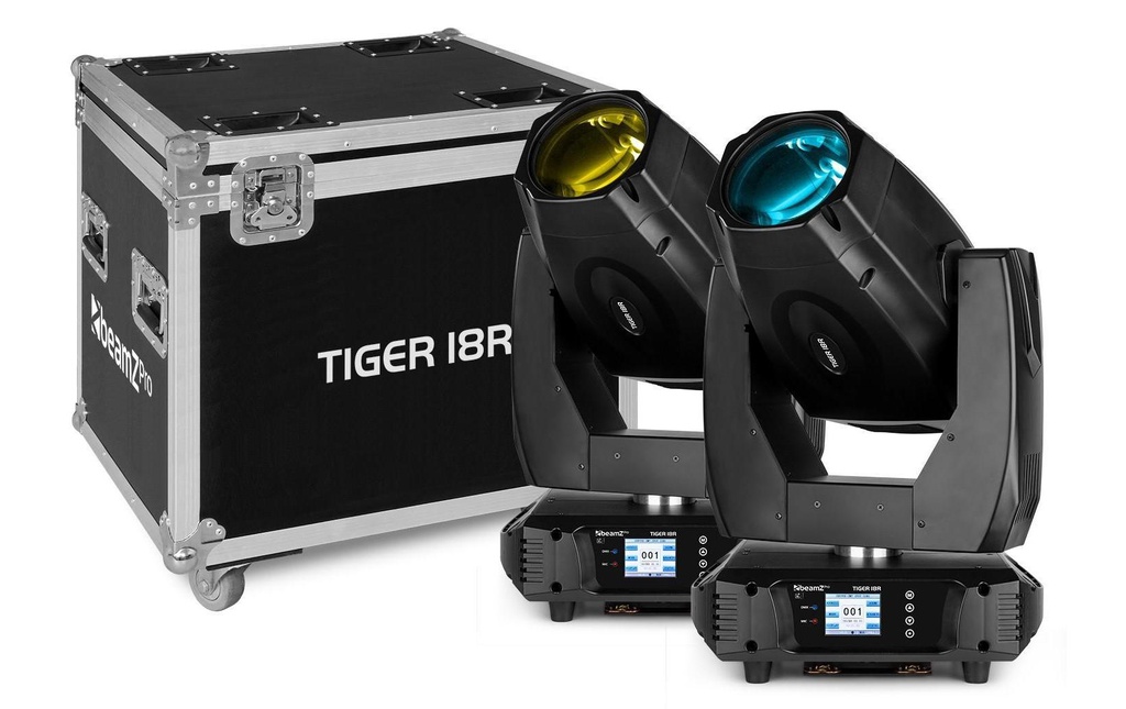 BeamZ Pro Tête mobile Tiger 18R Set
