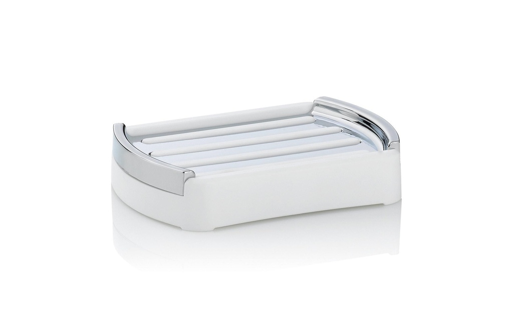 Kela Porte-savon Marta Blanc