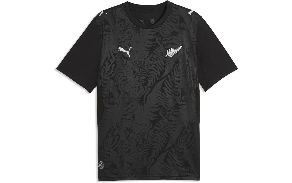 PUMA NZ Maillot domicile réplique Noir, Taille: S