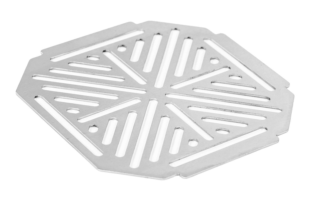 Fennek Grill Grille enfichable sur Hobo Basic, Acier inoxydable