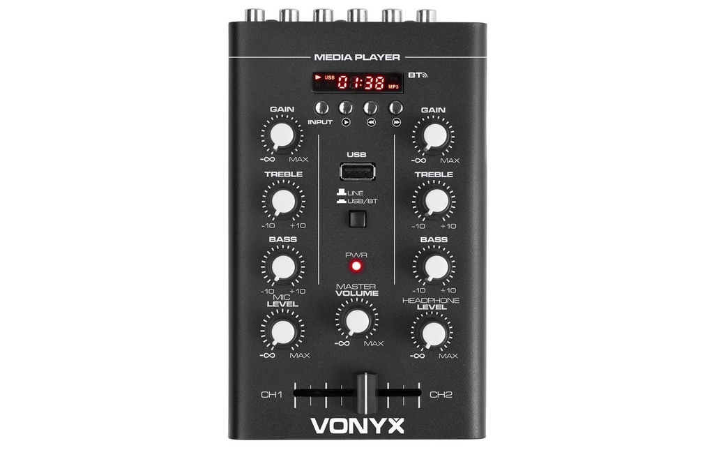 Vonyx Mixeur DJ STM500BT