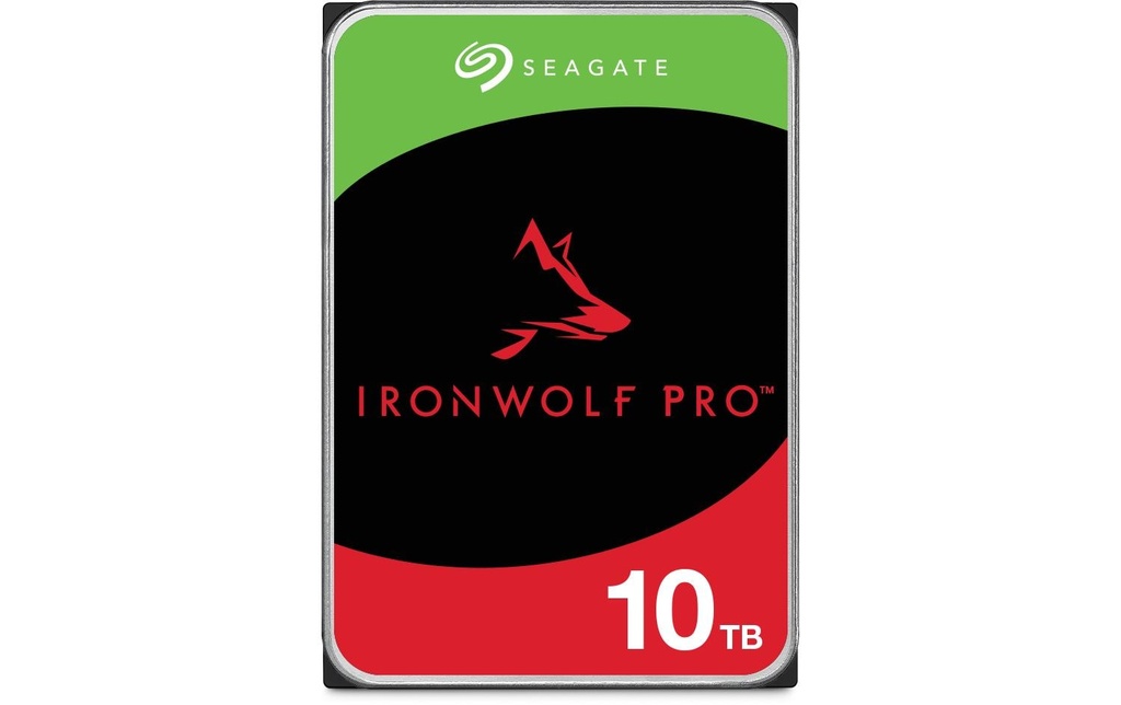 Seagate Disque dur IronWolf Pro 3.5 SATA 10 TB