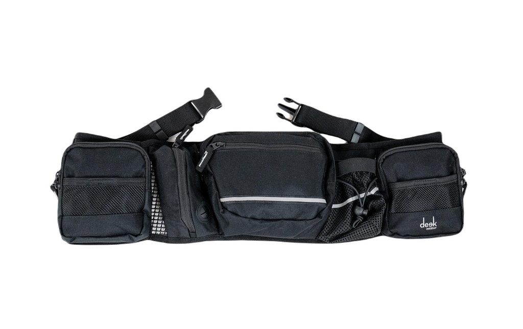Deek Sac de hanche Apollo, Noir